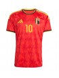 Belgien Leandro Trossard #10 Replika Hemmakläder VM 2026 Kortärmad Belgien Leandro Trossard #10 Replika Hemmakläder VM 2026 Kortärmad